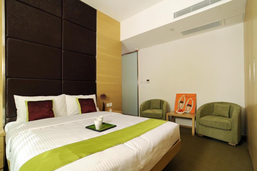 Causeway Corner Apart otel Hong Kong Oda fotoğraf