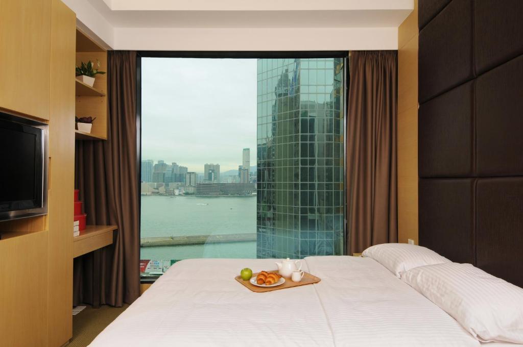 Causeway Corner Apart otel Hong Kong Oda fotoğraf