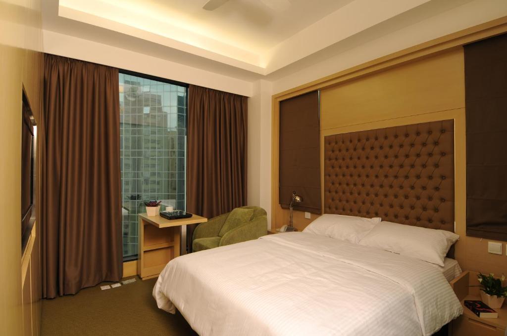 Causeway Corner Apart otel Hong Kong Oda fotoğraf